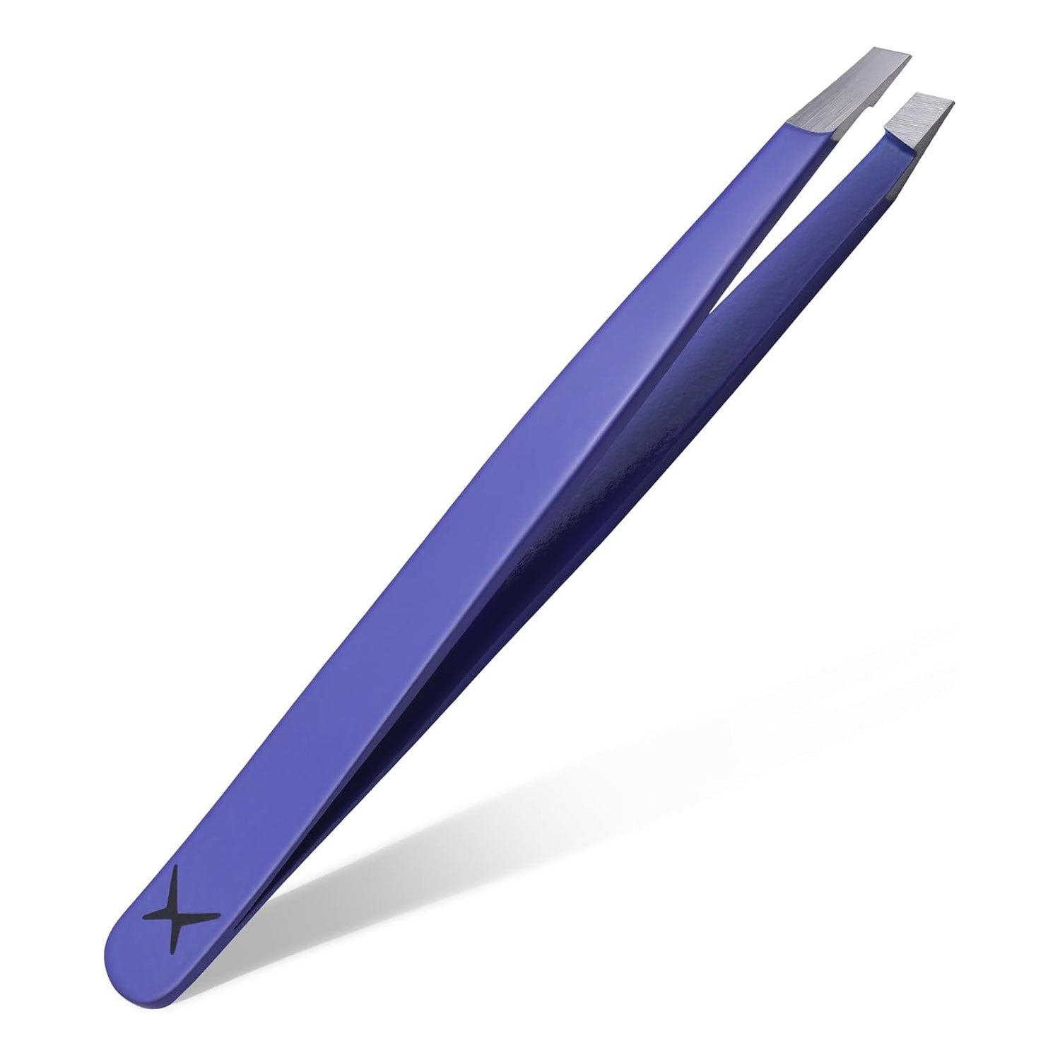 Professional Slant Tip Eyebrow Tweezers for Women & Men – Precision Hair Removal Tool – Stainless Steel Tweezers for Eyebrow Shaping, Facial Hair, Ingrown Hair & Splinter Removal