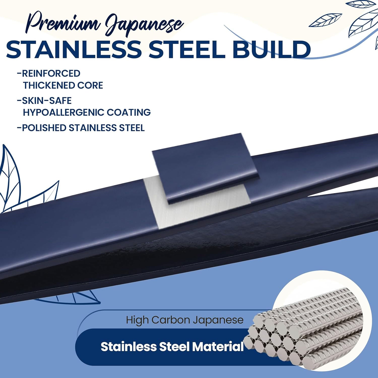 Professional Slant Tip Eyebrow Tweezers for Women & Men – Precision Hair Removal Tool – Stainless Steel Tweezers for Eyebrow Shaping, Facial Hair, Ingrown Hair & Splinter Removal